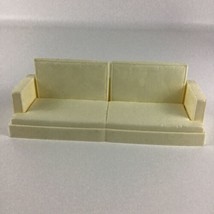 Barbie Dollhouse Furniture Replacement Couch Living Room White Sofa 2006... - $19.75