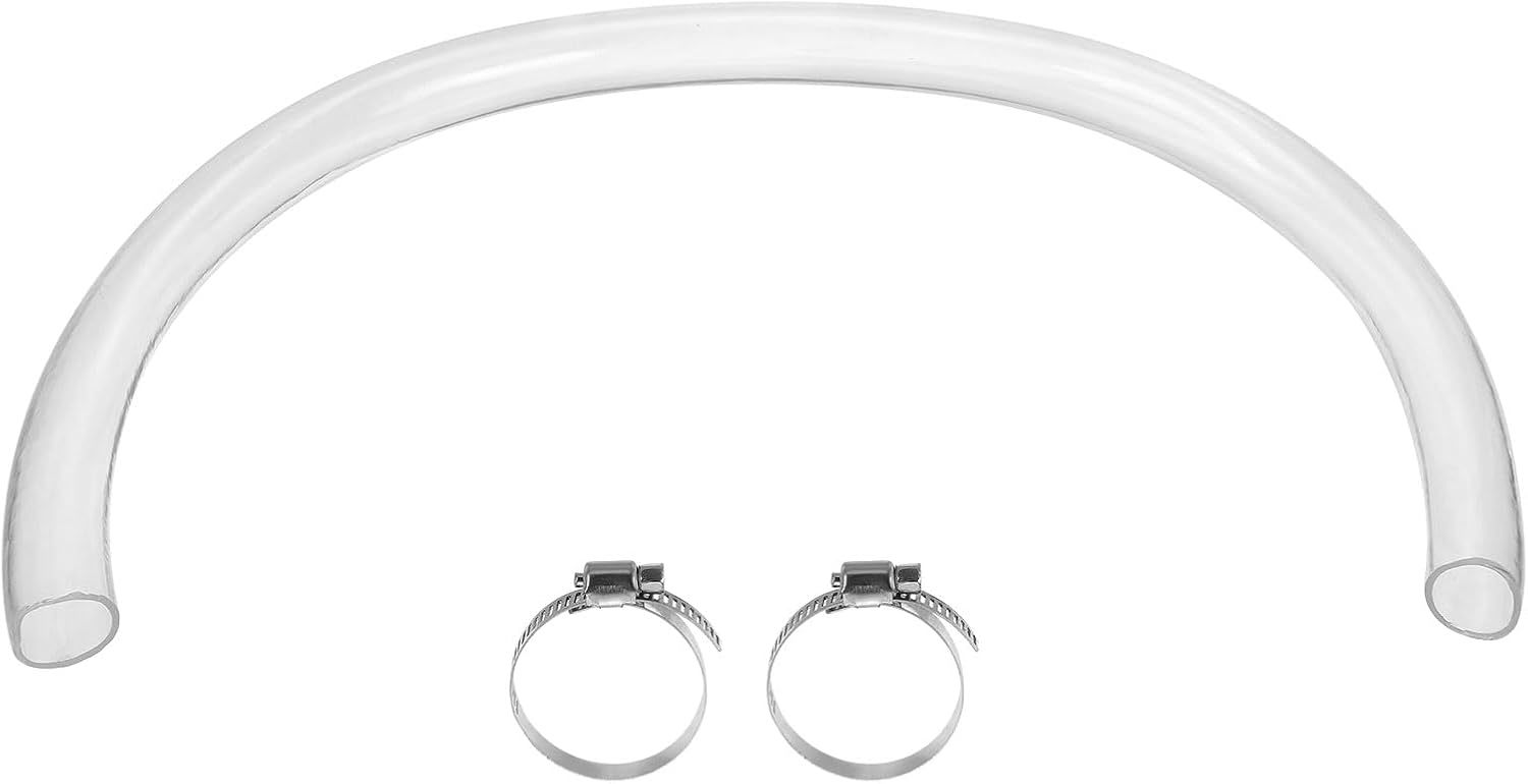 Patikil 1.77&quot; Id X 2&quot; Od X 3.3 Ft Length Clear Vinyl Tubing,, Transparent - $38.94