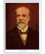 Portrait Painting Walter Classen Composer by A Mitterfellner Artist Post... - $5.95