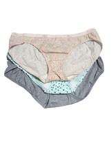 Hanes 3-Pack Breathable Cotton Tagless Bikini Panties M/6 Cotton No Ride Up - £15.39 GBP