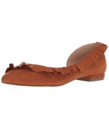Callisto Women&#39;s LYRA Ballet Flat, tan Suede, 6 M US - $95.06 CAD
