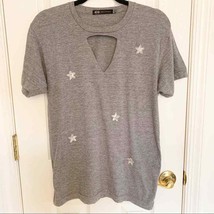 JET by John Eshaya Grey Embellished Star Tee - £37.02 GBP