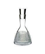 Waterford Crystal Diamond Line Decanter with Stopper Clear Whiskey 10583... - $215.00