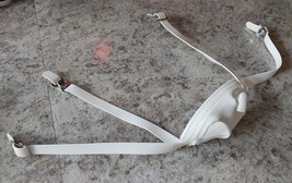 Riddell Football Helmet High Hook White Chin Strap - Brand New - $27.71