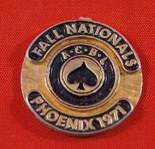 Fall Nationals Phœnix 1971 Pièce de Monnaie Médaille - £25.93 GBP