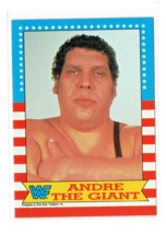 1987 Topps WWF Wrestling Andre the Giant #2 WWE Card HOF Legend WrestleM... - $129.44 MXN