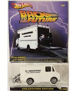 Back To The Future Doc Brown Van with a Mini Delorean Inside CUSTOM Hot ... - $114.28