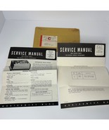 Montgomery Ward Airline Service Manuals 5149A 5141B WG-3740A 3741A &amp; Env... - €20,45 EUR