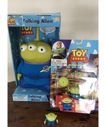 Disney Toy Story Talking Alien 12&quot; &amp; Turning Head &amp; 2.5&quot; Figures - £55.69 GBP