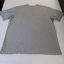 Carhartt K84 HGY Men's Gray Cotton Pocket Short Sleeve Henley Shirt Sz 3XL Tall image 2