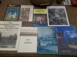 8 Vintage Travel Booklets Mammoth, Muir, Hearst, Natchez, Ft. Laramie, San Marco - £26.37 GBP