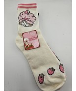 Strawberry Shortcake Girls 2 Pair Socks New Shoe Size 4-10 - £10.72 GBP