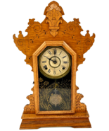 Antique Seth Thomas Gingerbread Clock 9981 Working Chimes Provenance Cir... - £336.26 GBP