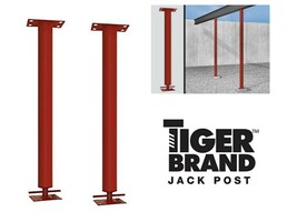 Adjustable Support Column 3&quot; D x 32&quot; H Jack Post Tiger Brand 3A-2428 (2-... - $138.59