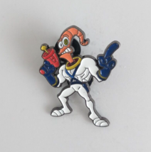 New Earthworm Jim With Ray Gun Animated Cartoon Enamel Lapel Hat Pin - $6.31