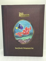 Disney Pixar Storybook Ornament Set Finding Nemo 6pc Dory Marlin Hill Bubbles - £45.54 GBP