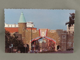 Vintage Postcard - Porte St Jean Quebec City - Dexter Press - £11.79 GBP