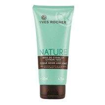 Yves Rocher Cedar Wood and Lime Gel Douche Hair and Body Shampoo - 6.7 fl oz - £18.95 GBP