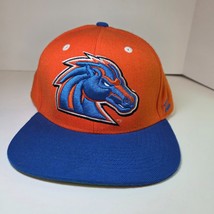 Boise State Broncos Zephyr Snapback Hat Orange Blue NCAA Vintage College... - $23.99
