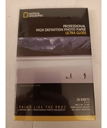 National Geographic Professional High Definition Photo Paper Ultra Gloss... - £15.92 GBP