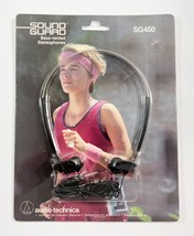 Vintage Audio Technica SG450 Bass Vented Headphones 1986 BRAND NEW SEALED - $19.79