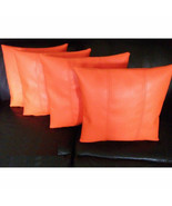 Leather Pillow Cover Throw Cushion Home Covers Decor 18 Decorative All C... - $54.70 CAD+