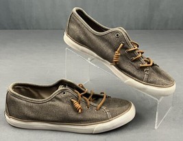 Sperry Top-Sider Women&#39;s Seacoast Taupe Brown Fashion Sneaker Size 9M  ~... - $14.85