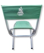 US Open Oakmont Country Club Folding Chair Green Canvas Vintage USGA EUC... - £62.80 GBP