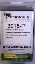 Tekonsha 3015-P Brake Control Wiring Adapter for GM Black 8 x .5 x 8.5 i... - £11.58 GBP