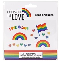 Festive Voice Pride Face Stickers - £7.92 GBP