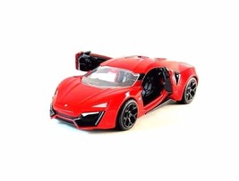 Lykan Hypersport, Fast And Furious Red Jada 1:32 Diecast Car Collector&#39;s Model - £29.38 GBP