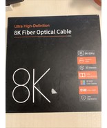 8K Fiber Optic HDMI Cable 50 Meters - $1,273.70 MXN