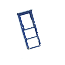 For Samsung A10 (A105/2019) Replacement Dual Sim Card Tray BLUE - $9.26 CAD