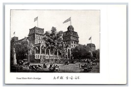 Grand Union Hotel Saratoga New York NY UNP UDB Postcard V8 - £3.59 GBP