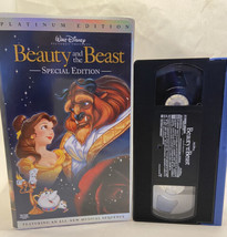Disney Beauty And The Beast -Platinum Special Edition VHS  - £4.79 GBP