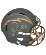 Antonio Gates Autographed Chargers &#39;Slate&#39; Full Size Speed Helmet Beckett - $7,292.12 MXN