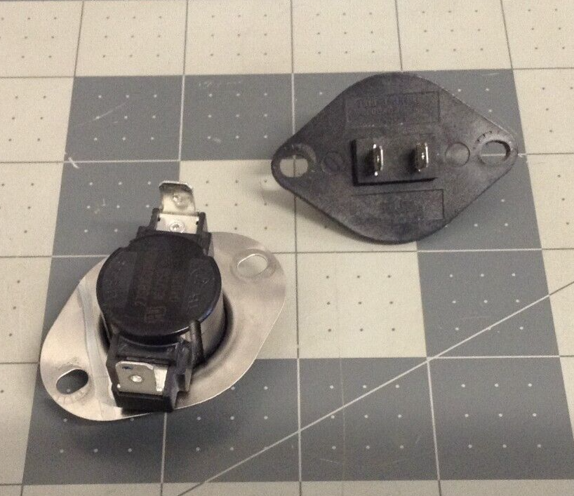 GE Dryer Thermistor &amp; Thermostat Set WE4M448 WE04X25200 - $34.60