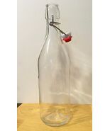 33.75 Oz Giara Glass Bottle with Stopper Caps, Carafe Swing Top Bottles - $183.49 MXN