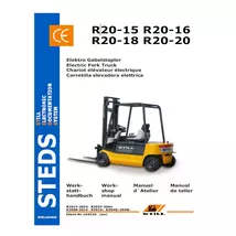 Still Steds R20-15 R20-16 R20-18 R20-20 electric forklift truck Workshop... - €7,79 EUR