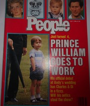 Vintage People Weekly July 7 1986 Prince William Goes To Work - £3.20 GBP