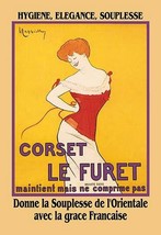Corset le Furet by Leonetto Cappiello - Art Print - £17.53 GBP+
