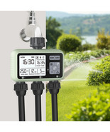 3-Outlet Water Timer Independent Control Program Digital Garden Sprinkler - $1,797.12 MXN