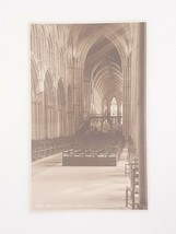 Nave Lichfield Cathedral RPPC Judges Ltd Photo Postcard England VTG - £7.64 GBP