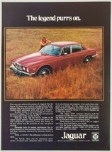 1975 Print Ad Jaguar XJ Series 4-Door British Leyland Motors Leonia,New Jersey - $17.08