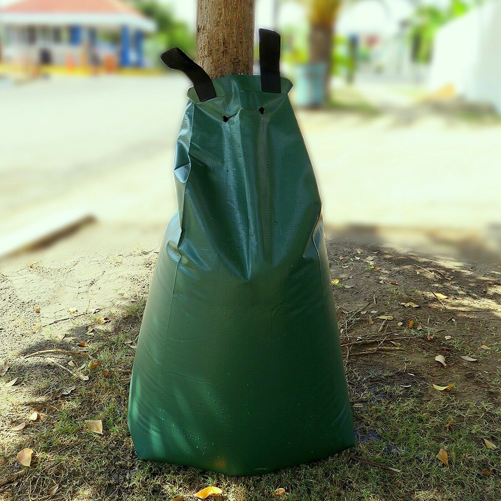 Primary image for Tree Irrigation Bag 20 gallons - Slow Release Water Bag - Soil Irrigate Sack