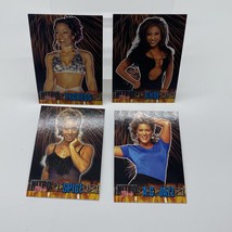 Lot of 4 WCW NWO Wrestling Nitro Girls Trading Card Spice-Chae-AC Jazz-Tygress - £7.60 GBP