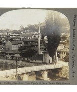 Porch New Town Hall Hungary  Keystone Stereoview Cards Pre World War Ste... - $91.54 MXN