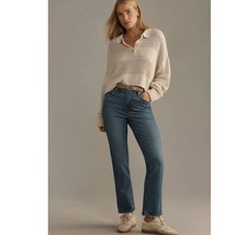 New ANTHROPOLOGIE Good American Good Legs Mid-Rise Straight Jeans $159 S... - $88.20