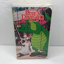 Vintage Pete&#39;s Dragon VHS Clamshell Case Family Kids Children Film Movie Classic - £15.72 GBP