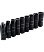 CRAFTSMAN Impact Socket Set, SAE, 3/8-Inch, 9-Piece (CMMT15882) - $102.51 CAD